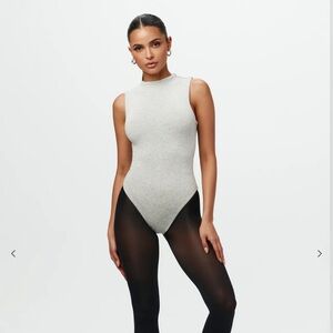 NAKED WARDROBE SLEEVELESS SCULPT BODYSUIT